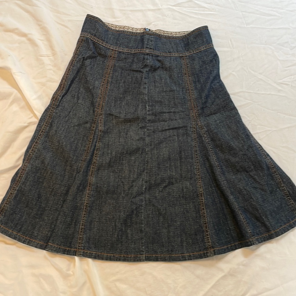 Boden denim skirt
